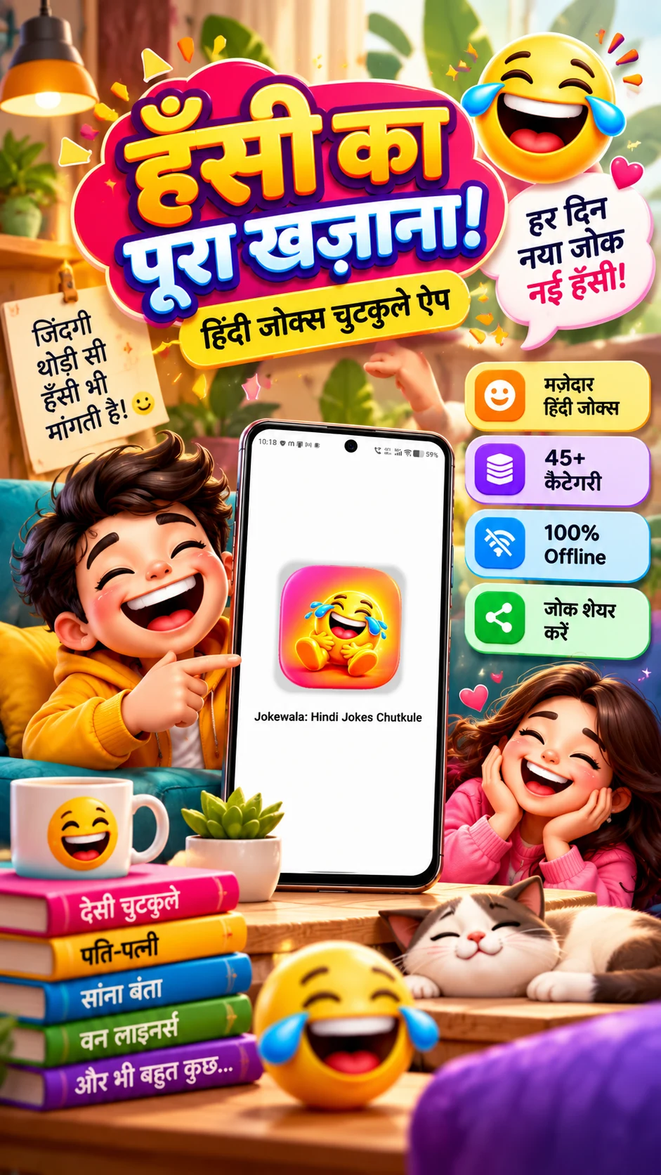 Jokewala Audio Voice Playback