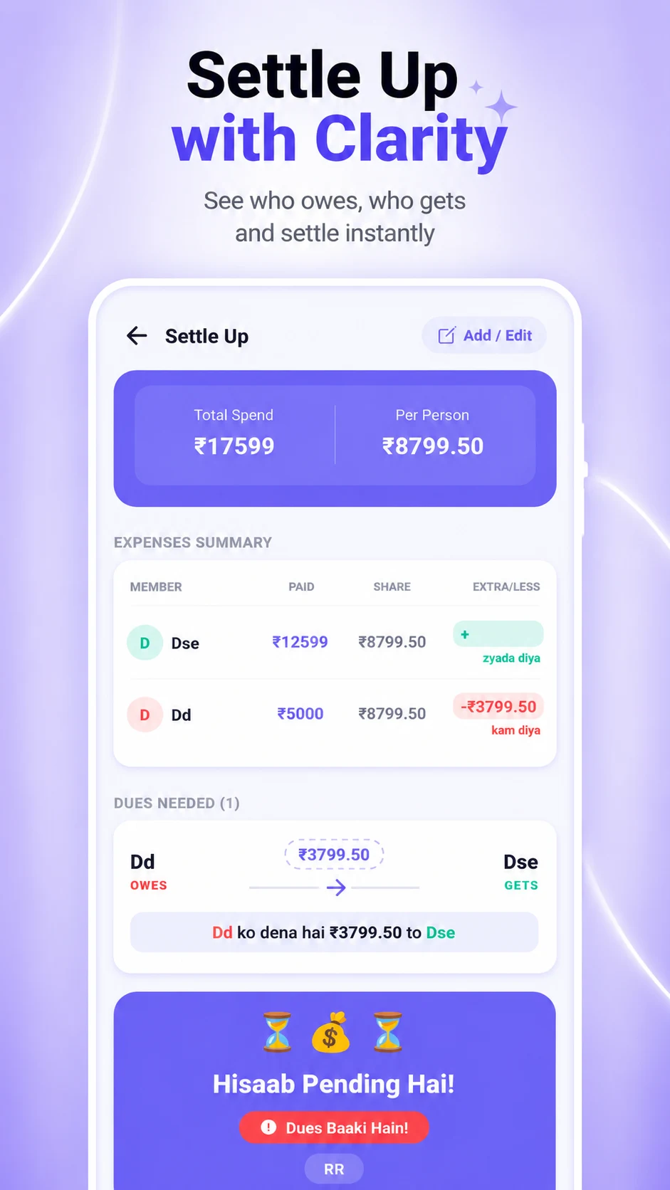 SplitBhai Play Store Screenshot 3