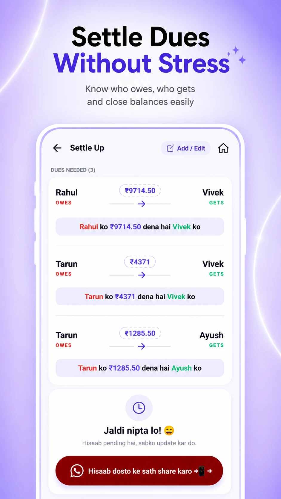 SplitBhai Play Store Screenshot 5