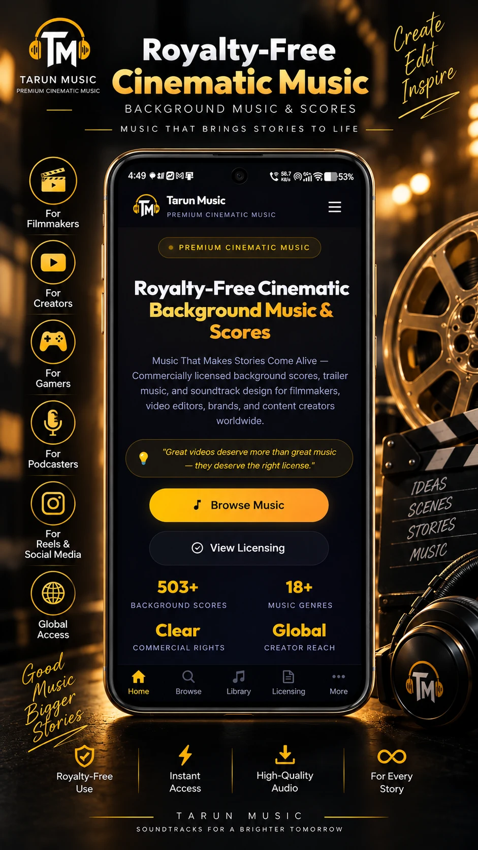 Tarun Music Screen 2