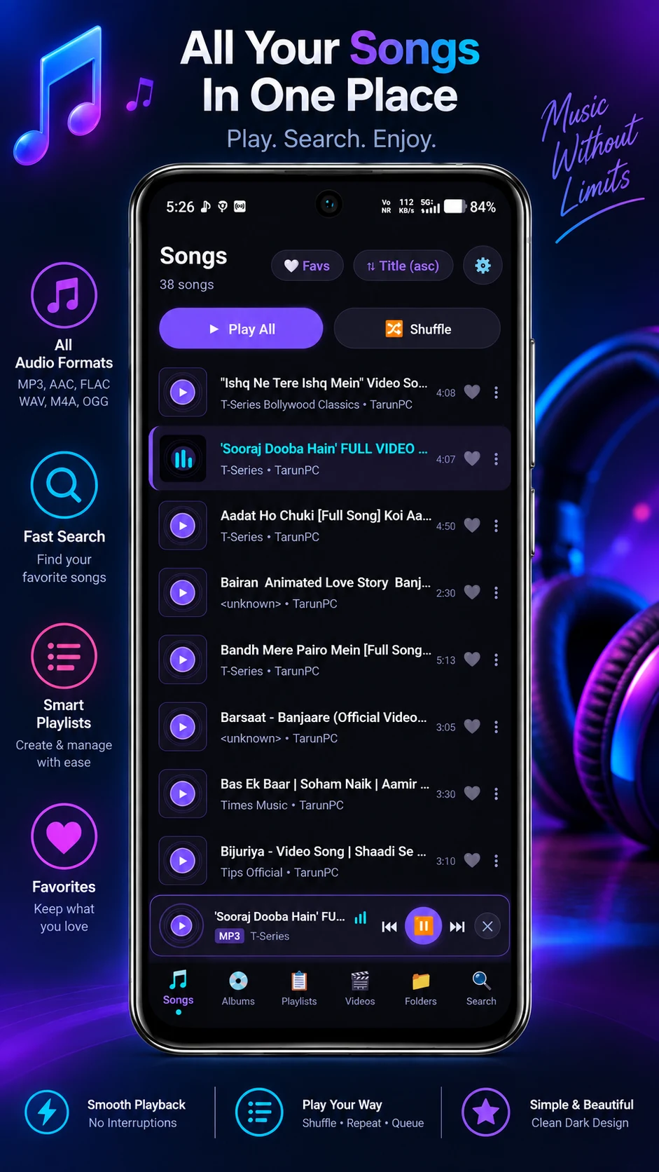 TM Player 10-Band Equalizer